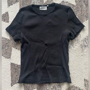 Shrunken Frank & Oak Ribbed Tshirt